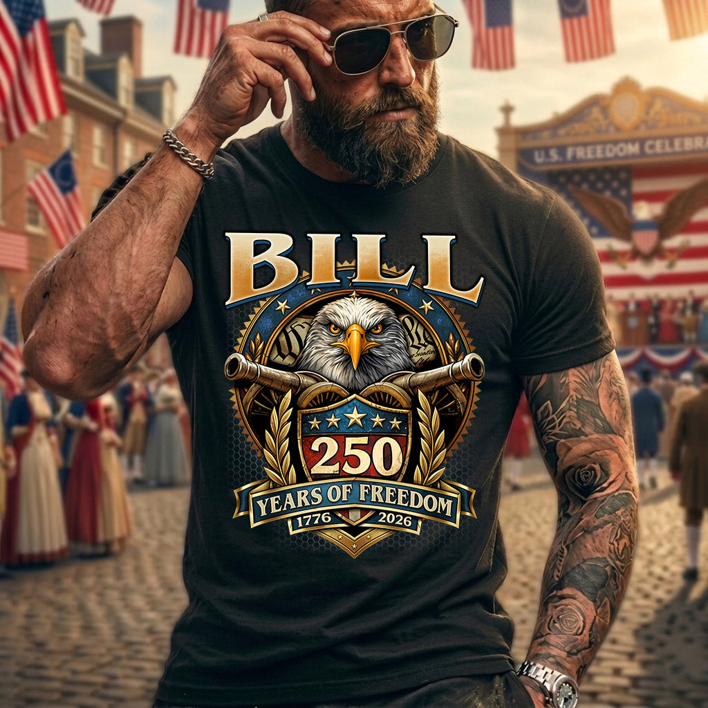 BILL REVOLUTION-250USA-KTT...250 Years Of Freedom 1776-2026