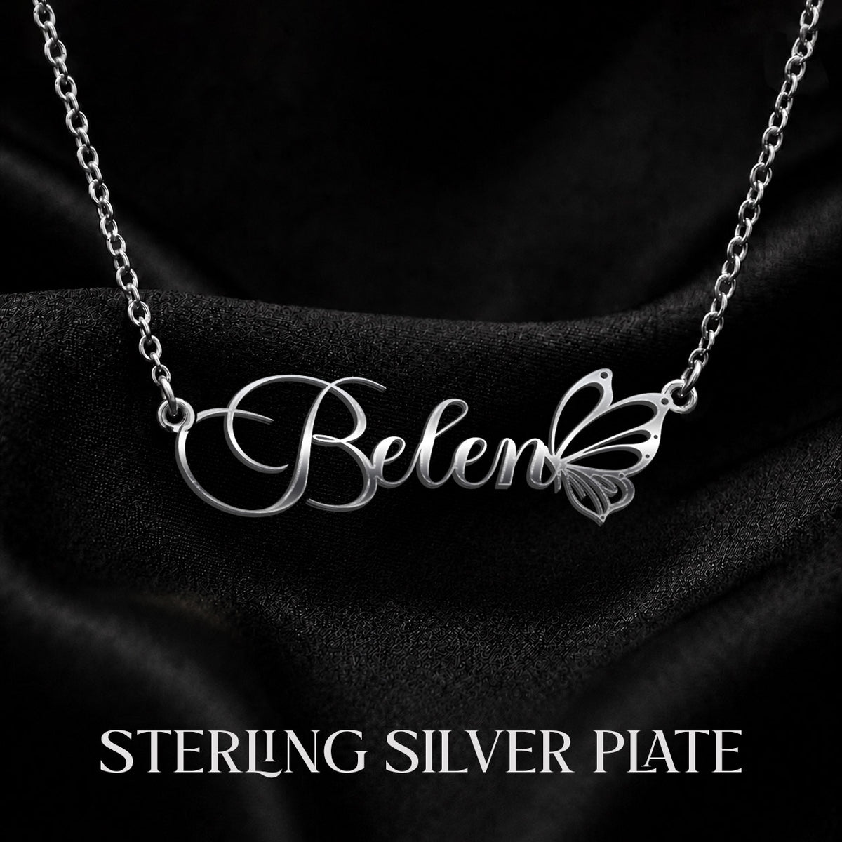 BELEN T02 Custom Name Necklace, Personalized Name Necklace, Birthday Gift, Christmas Gift for Her