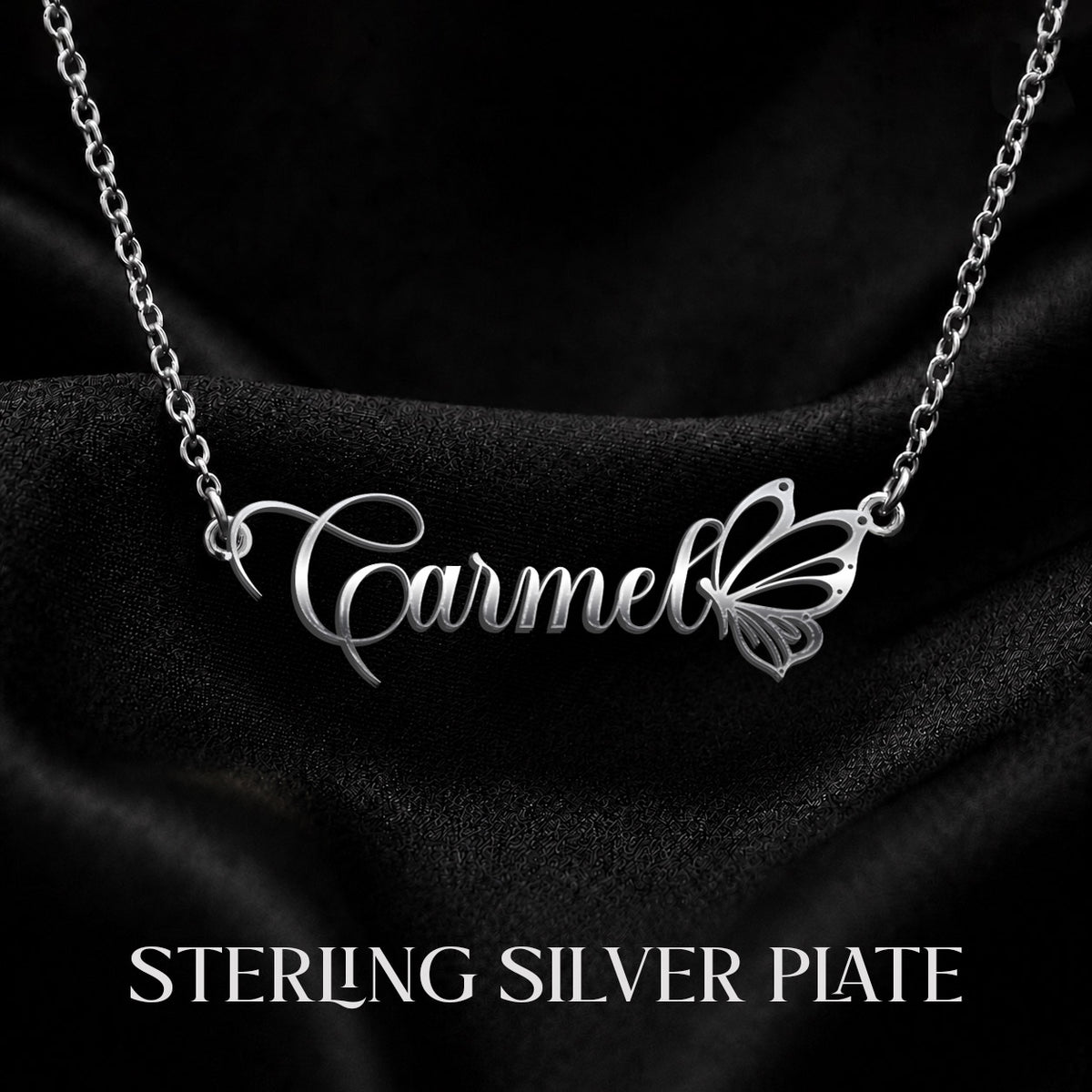CARMEL T02 Custom Name Necklace, Personalized Name Necklace, Birthday Gift, Christmas Gift for Her