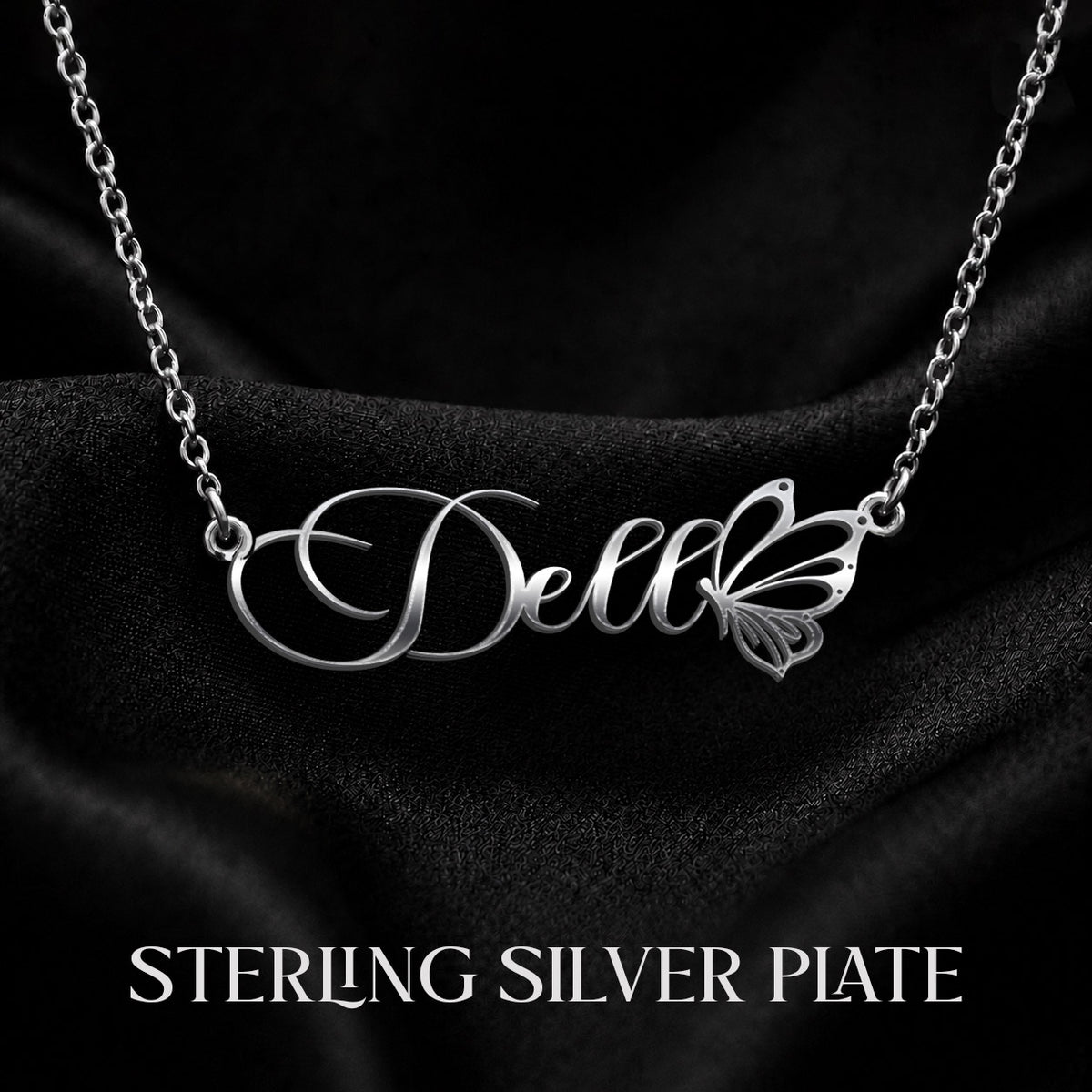 DELL T02 Custom Name Necklace, Personalized Name Necklace, Birthday Gift, Christmas Gift for Her