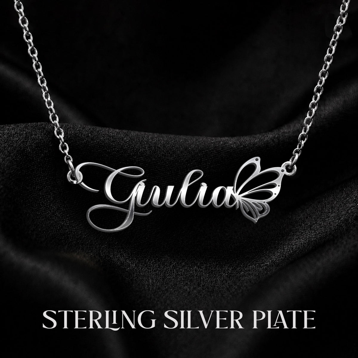 GIULIA T02 Custom Name Necklace, Personalized Name Necklace, Birthday Gift, Christmas Gift for Her