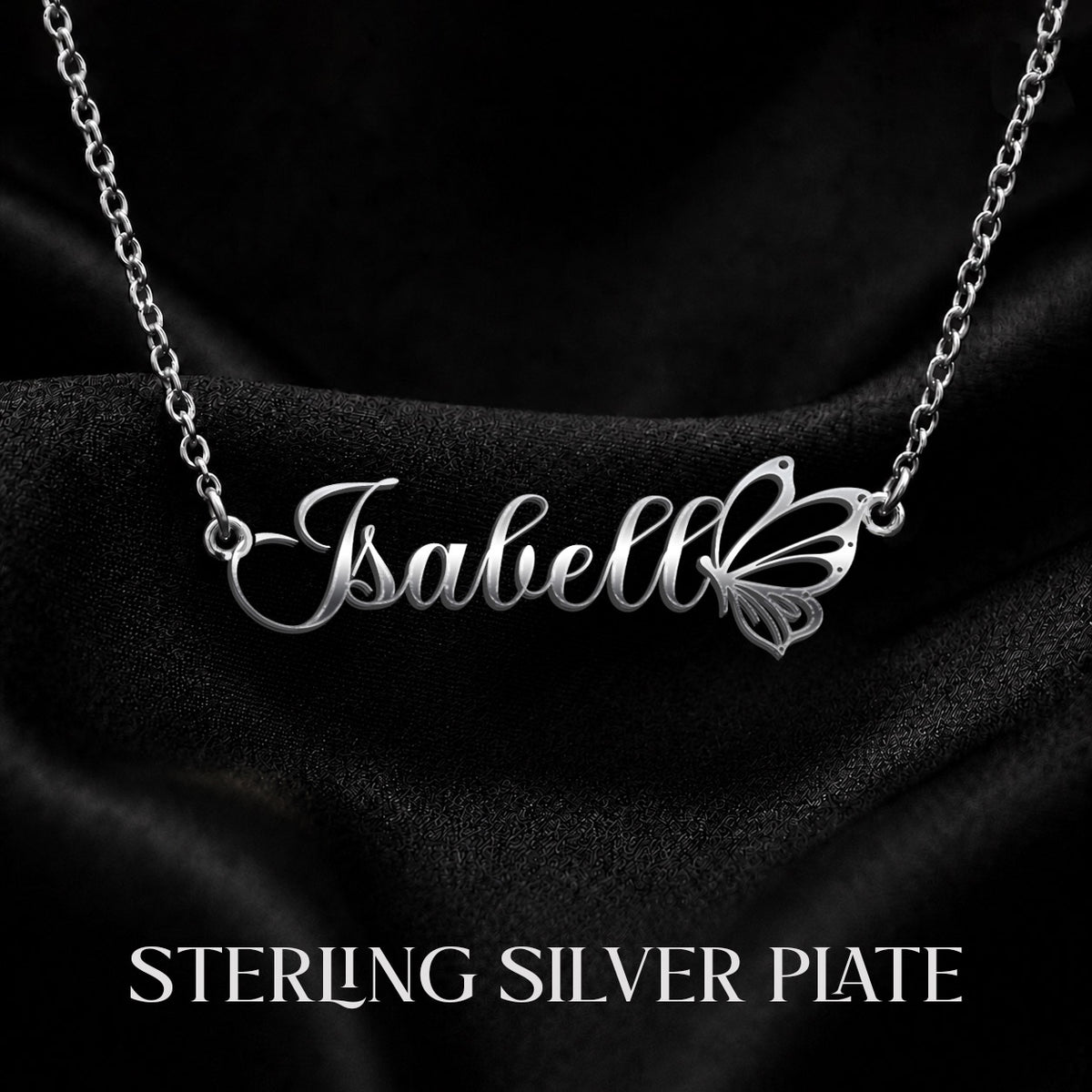 ISABELL T02 Custom Name Necklace, Personalized Name Necklace, Birthday Gift, Christmas Gift for Her