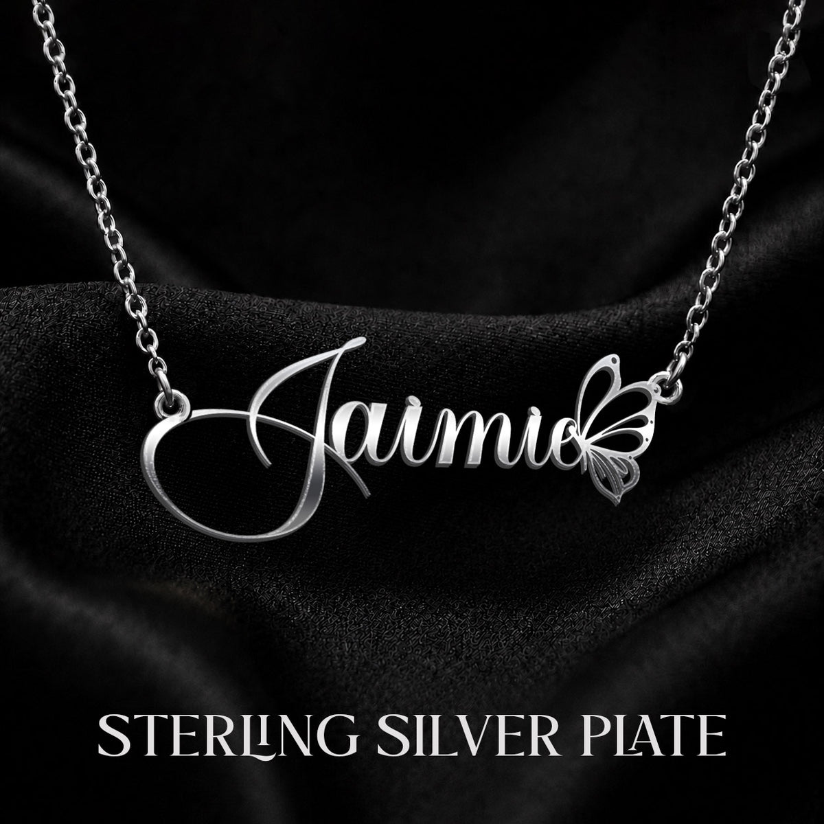 JAIMIE T02 Custom Name Necklace, Personalized Name Necklace, Birthday Gift, Christmas Gift for Her