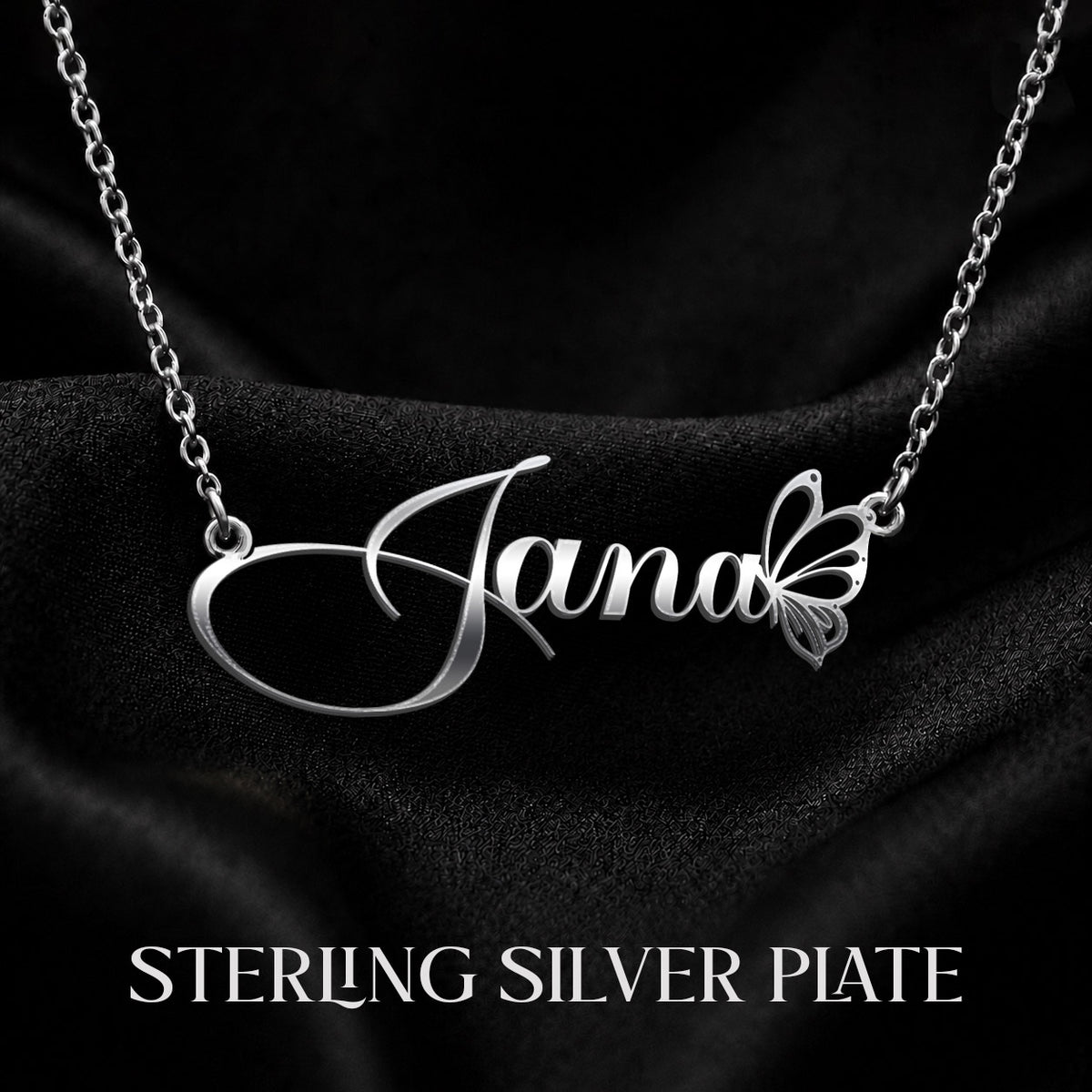 JANA T02 Custom Name Necklace, Personalized Name Necklace, Birthday Gift, Christmas Gift for Her