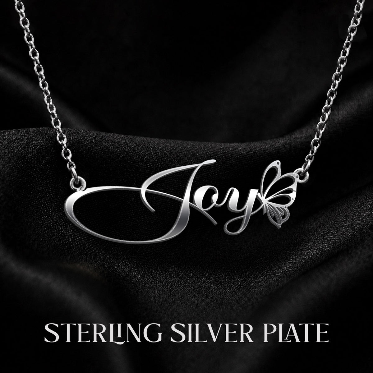 JOY T02 Custom Name Necklace, Personalized Name Necklace, Birthday Gift, Christmas Gift for Her