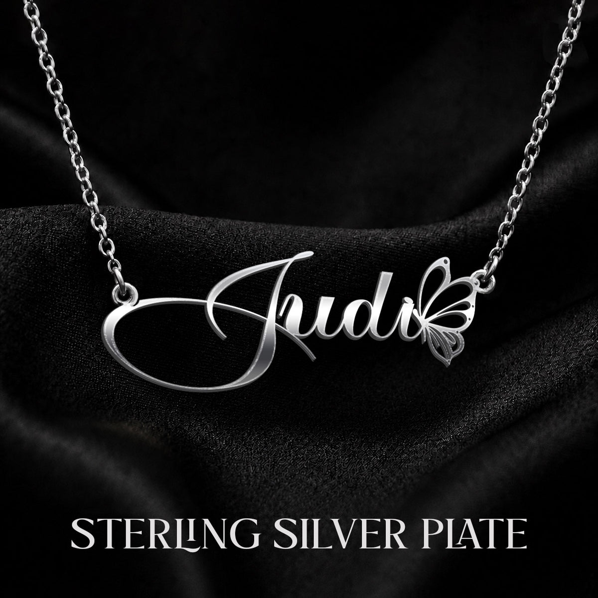 JUDI T02 Custom Name Necklace, Personalized Name Necklace, Birthday Gift, Christmas Gift for Her