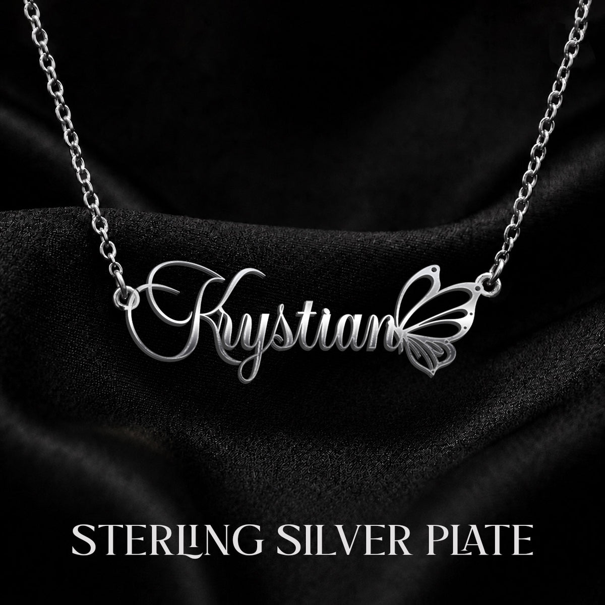 KRYSTIAN T02 Custom Name Necklace, Personalized Name Necklace, Birthday Gift, Christmas Gift for Her