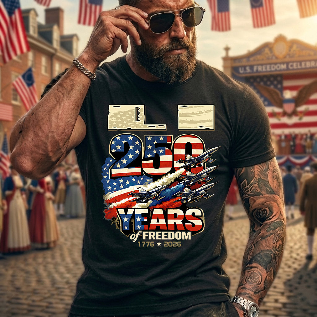 LI 250YEARS-PROUD-250USA...250 Years Of Freedom 1776-2026