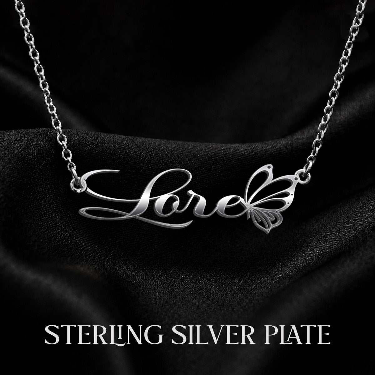 LORE T02 Custom Name Necklace, Personalized Name Necklace, Birthday Gift, Christmas Gift for Her