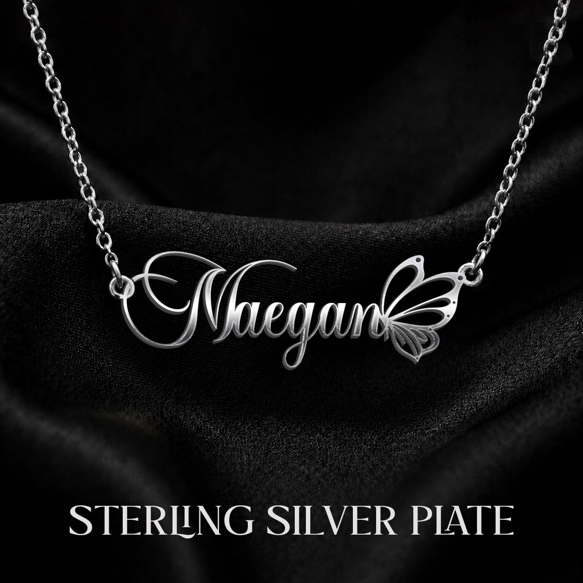 MAEGAN T02 Custom Name Necklace, Personalized Name Necklace, Birthday Gift, Christmas Gift for Her
