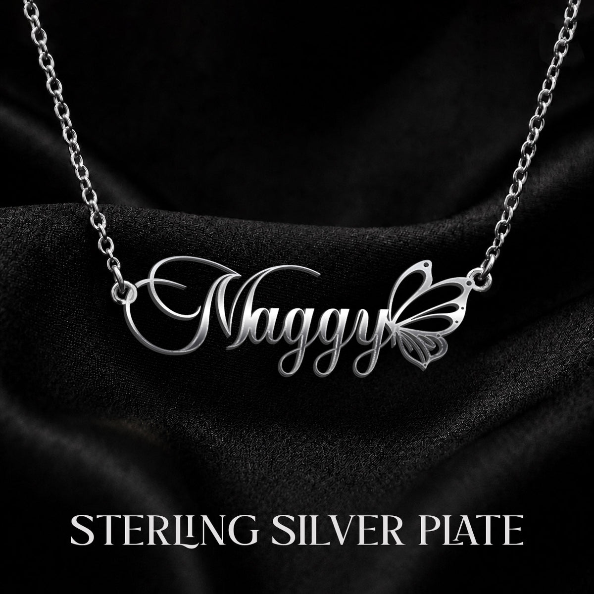 MAGGY T02 Custom Name Necklace, Personalized Name Necklace, Birthday Gift, Christmas Gift for Her