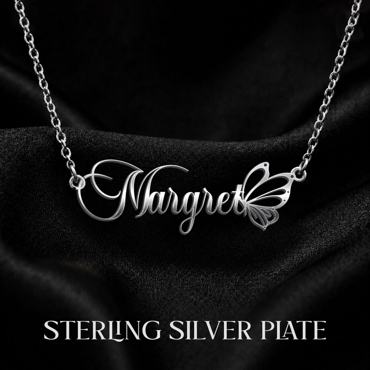 MARGRET T02 Custom Name Necklace, Personalized Name Necklace, Birthday Gift, Christmas Gift for Her