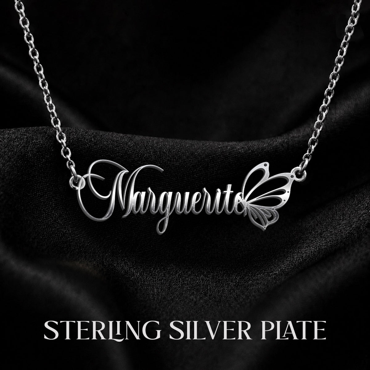 MARGUERITE T02 Custom Name Necklace, Personalized Name Necklace, Birthday Gift, Christmas Gift for Her