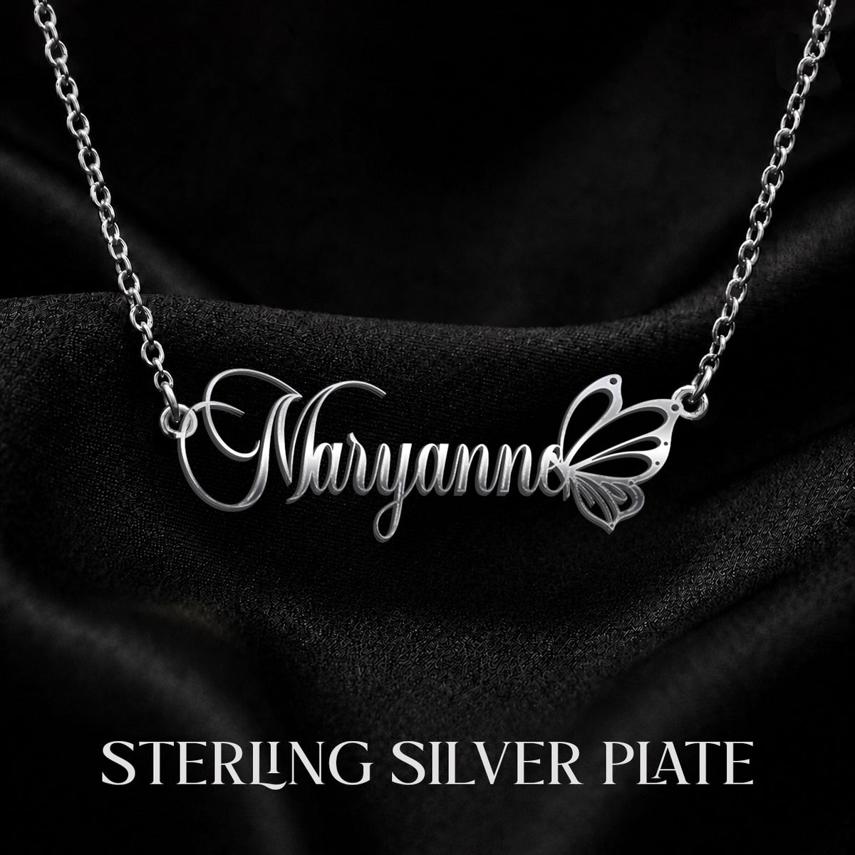 MARYANNE T02 Custom Name Necklace, Personalized Name Necklace, Birthday Gift, Christmas Gift for Her