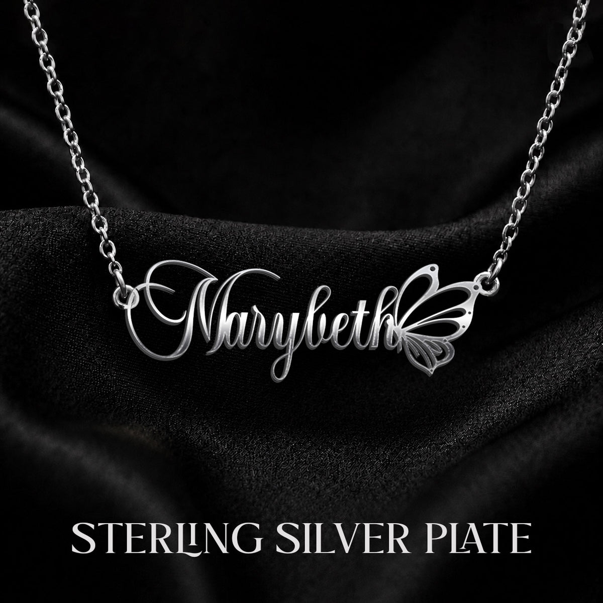 MARYBETH T02 Custom Name Necklace, Personalized Name Necklace, Birthday Gift, Christmas Gift for Her