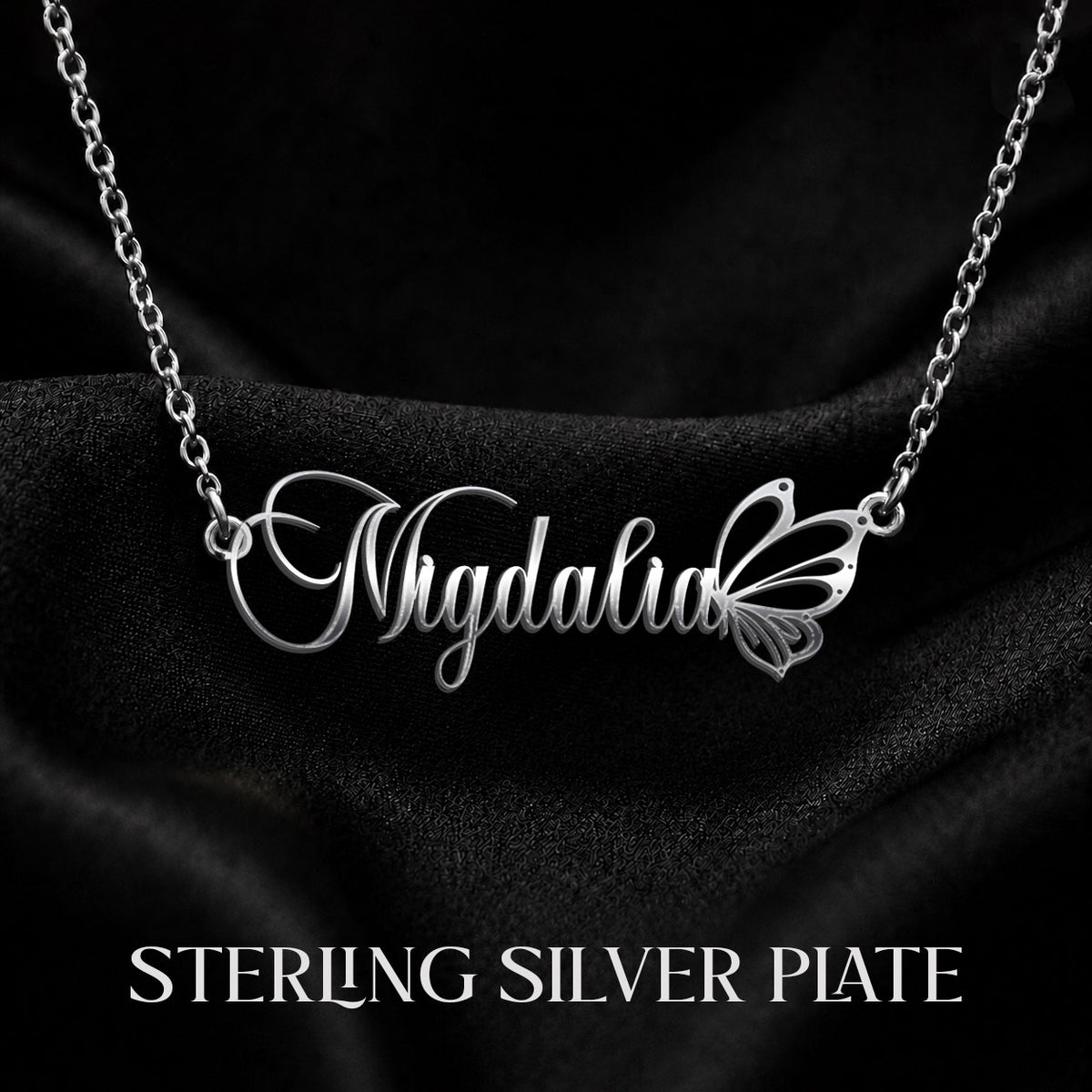 MIGDALIA T02 Custom Name Necklace, Personalized Name Necklace, Birthday Gift, Christmas Gift for Her