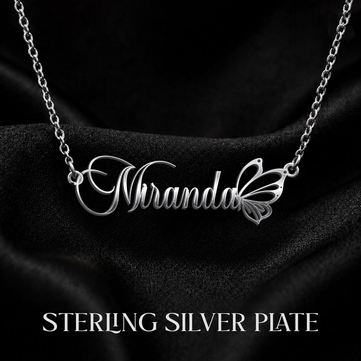 MIRANDA T02 Custom Name Necklace, Personalized Name Necklace, Birthday Gift, Christmas Gift for Her