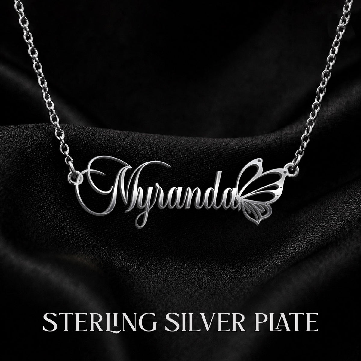 MYRANDA T02 Custom Name Necklace, Personalized Name Necklace, Birthday Gift, Christmas Gift for Her