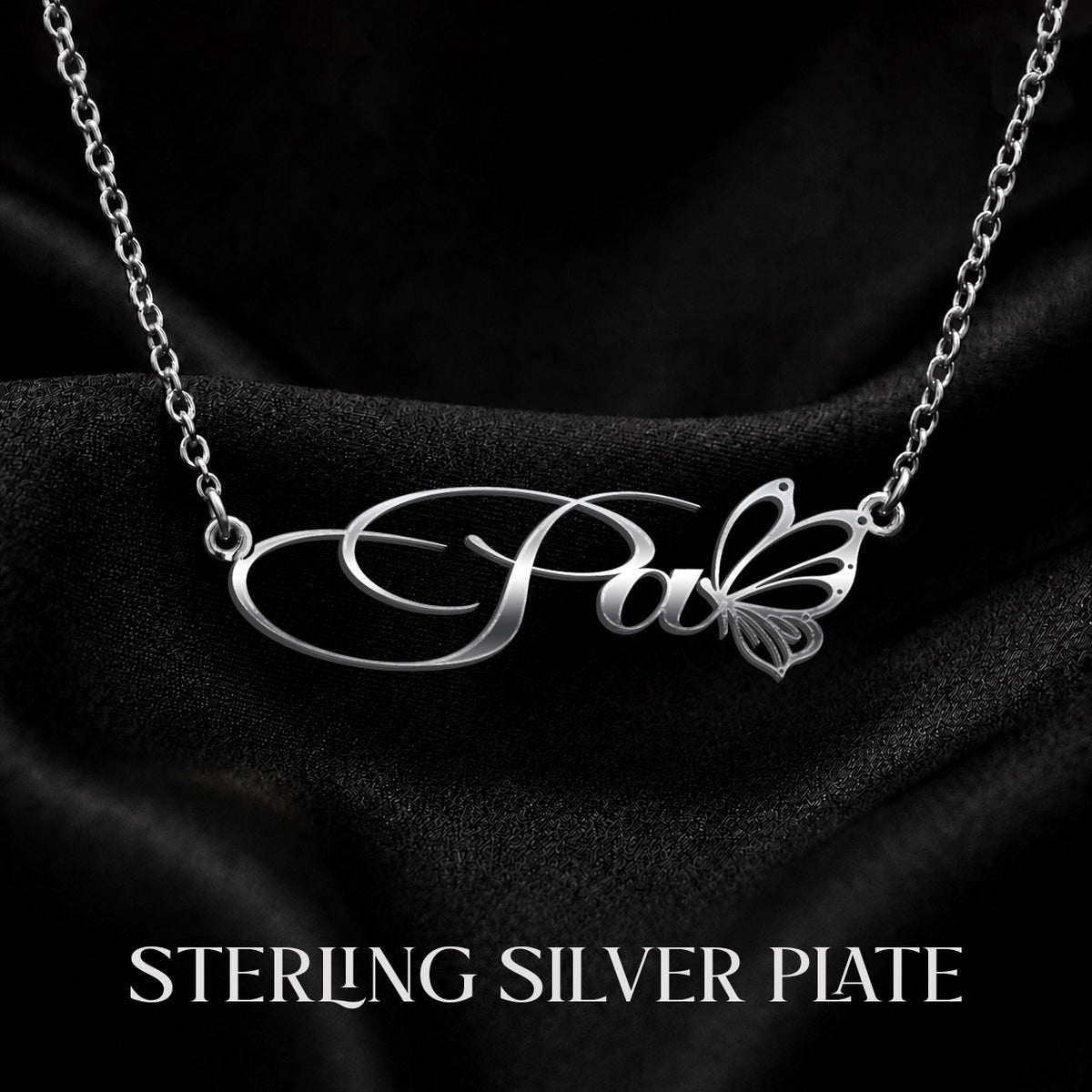 PA T02 Custom Name Necklace, Personalized Name Necklace, Birthday Gift, Christmas Gift for Her