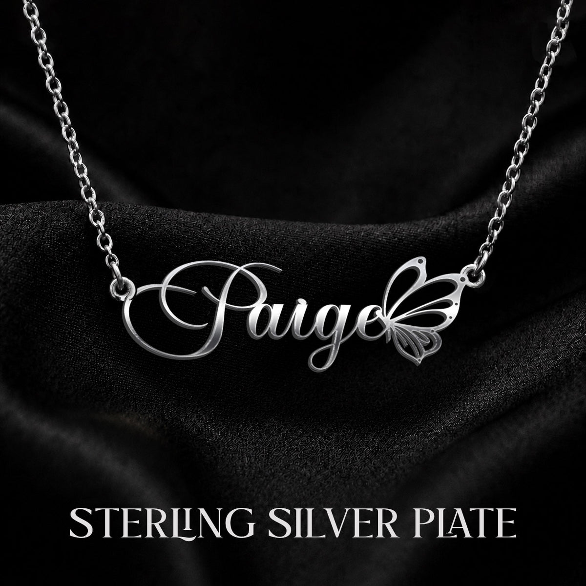 PAIGE T02 Custom Name Necklace, Personalized Name Necklace, Birthday Gift, Christmas Gift for Her