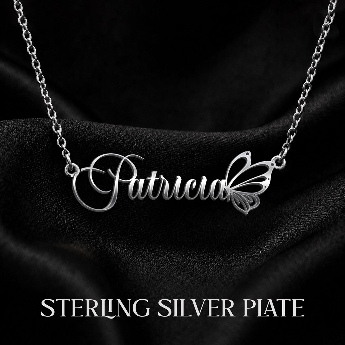 PATRICIA T02 Custom Name Necklace, Personalized Name Necklace, Birthday Gift, Christmas Gift for Her