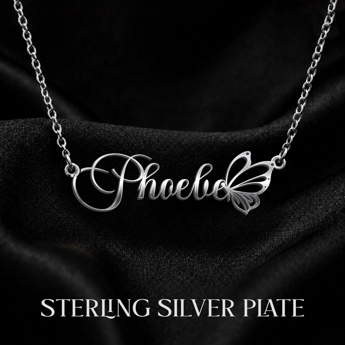 PHOEBE T02 Custom Name Necklace, Personalized Name Necklace, Birthday Gift, Christmas Gift for Her