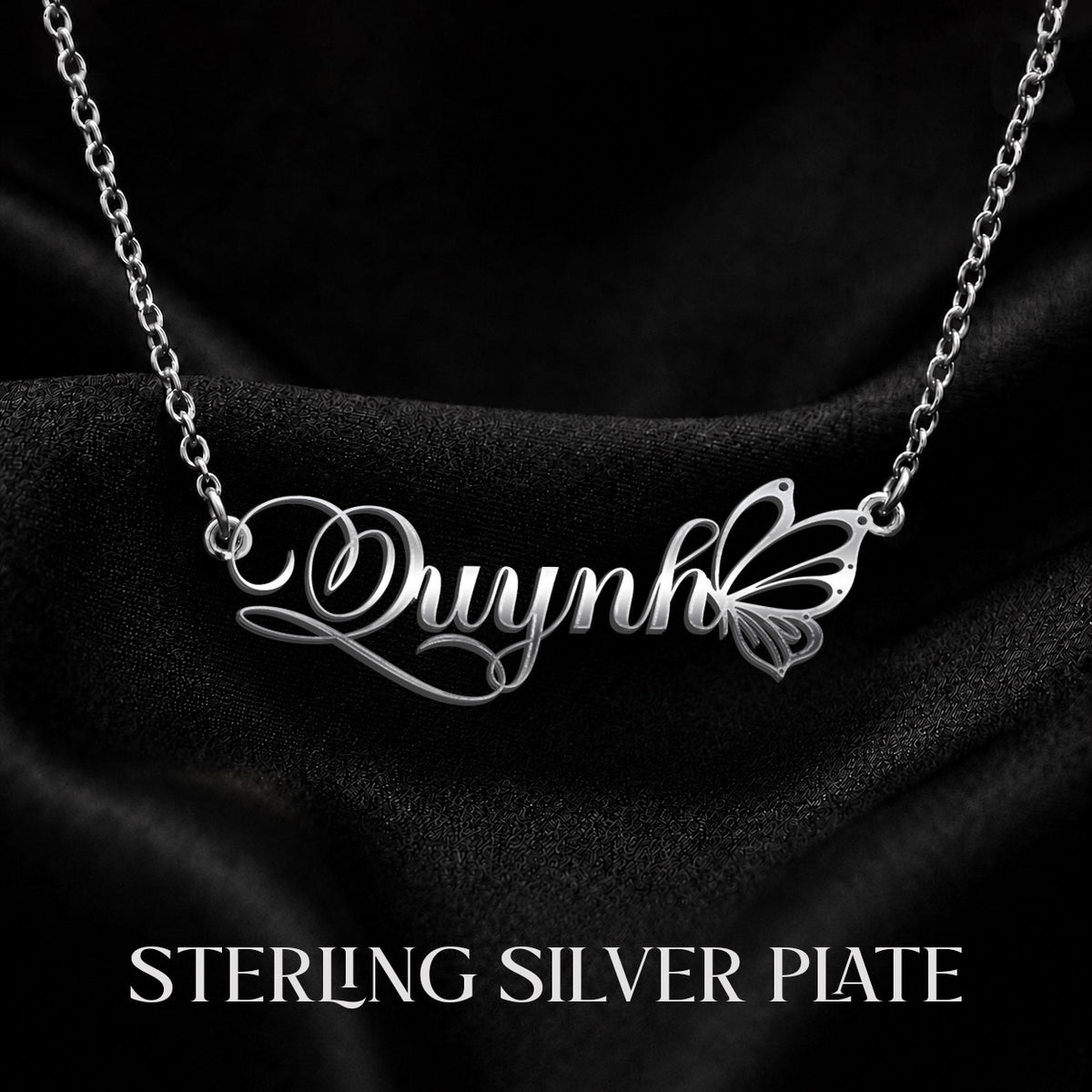 QUYNH T02 Custom Name Necklace, Personalized Name Necklace, Birthday Gift, Christmas Gift for Her