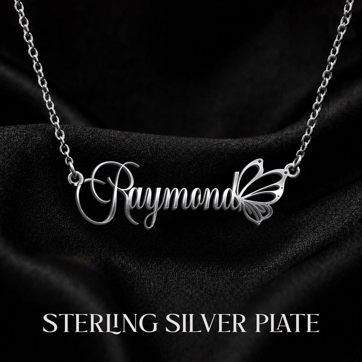RAYMOND T02 Custom Name Necklace, Personalized Name Necklace, Birthday Gift, Christmas Gift for Her