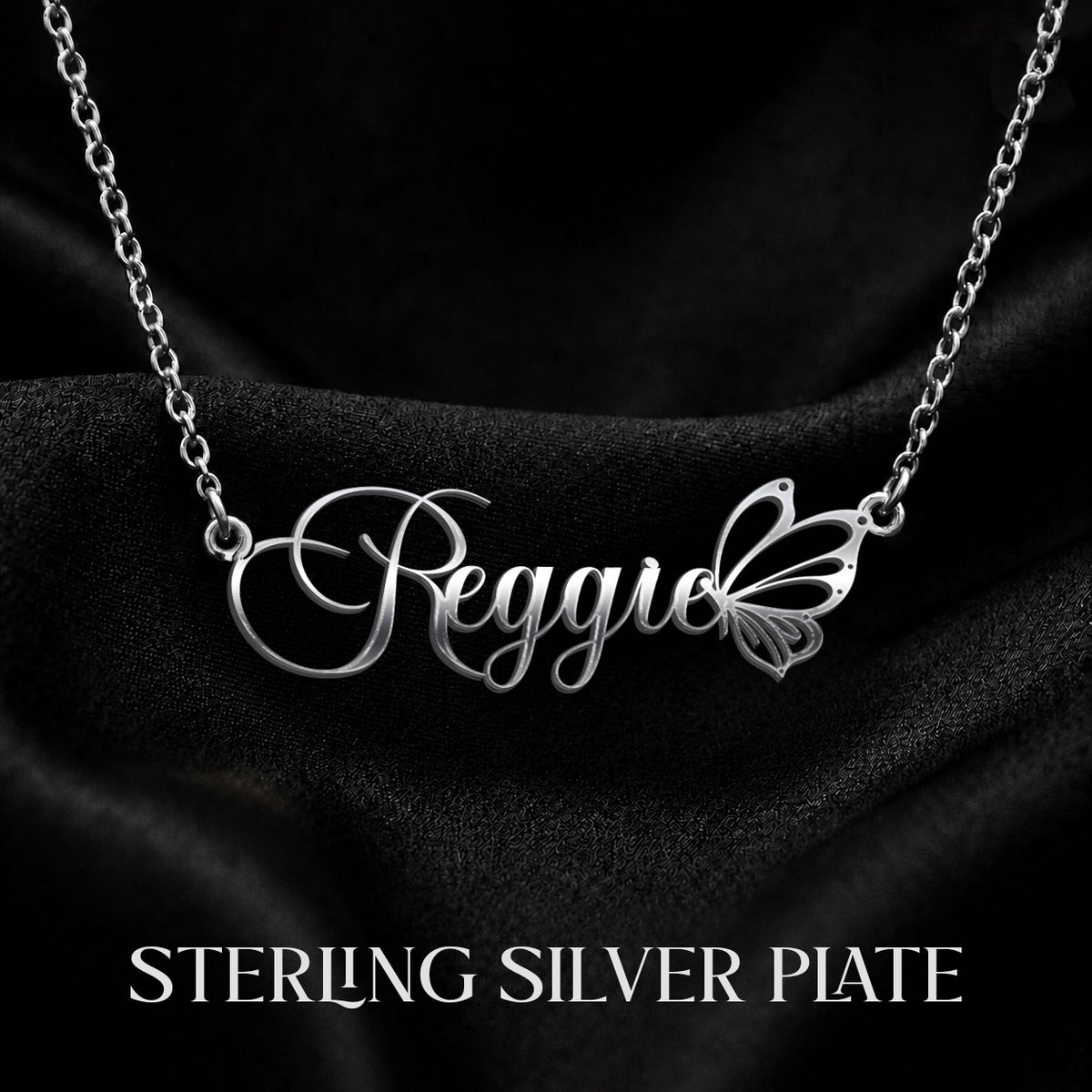 REGGIE T02 Custom Name Necklace, Personalized Name Necklace, Birthday Gift, Christmas Gift for Her