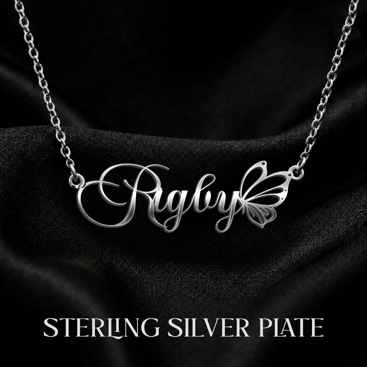 RIGBY T02 Custom Name Necklace, Personalized Name Necklace, Birthday Gift, Christmas Gift for Her