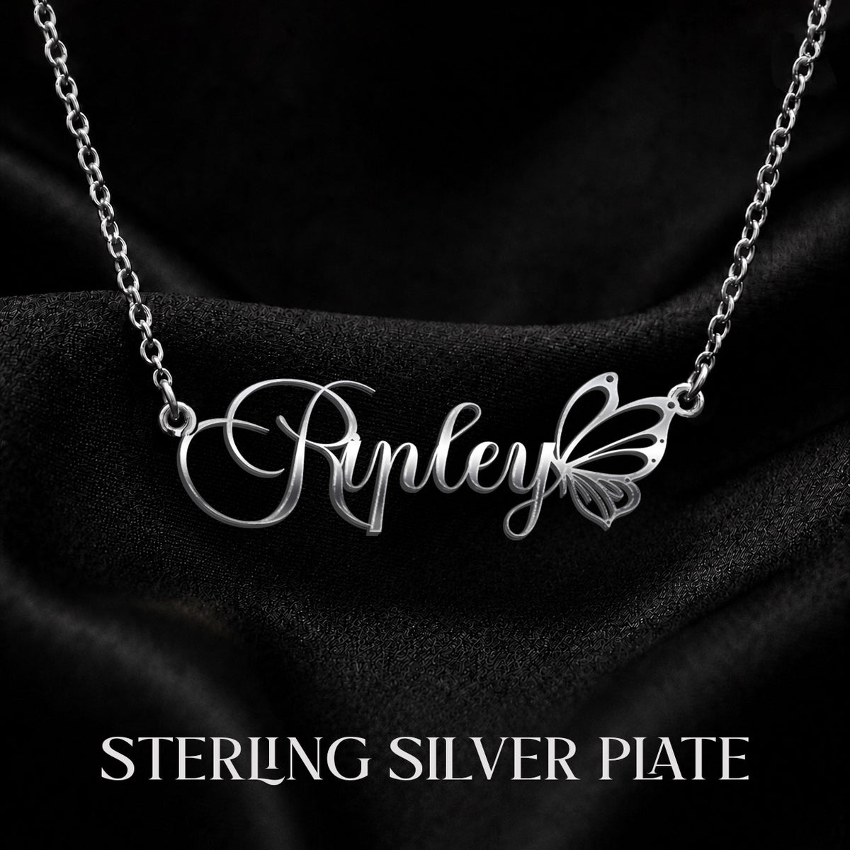 RIPLEY T02 Custom Name Necklace, Personalized Name Necklace, Birthday Gift, Christmas Gift for Her