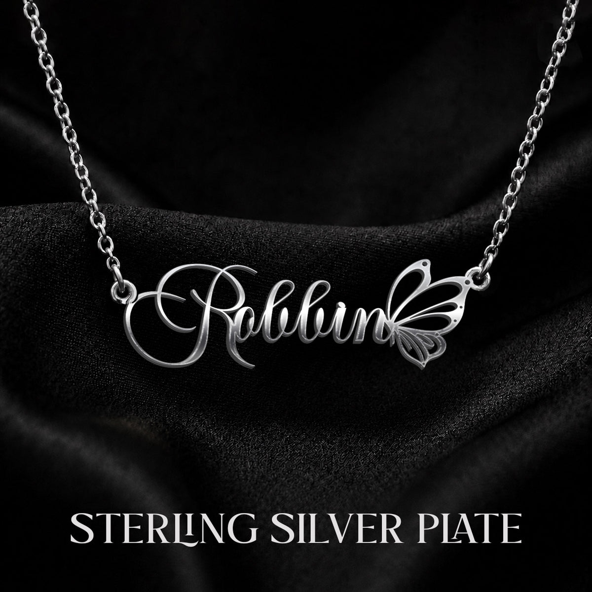 ROBBIN T02 Custom Name Necklace, Personalized Name Necklace, Birthday Gift, Christmas Gift for Her