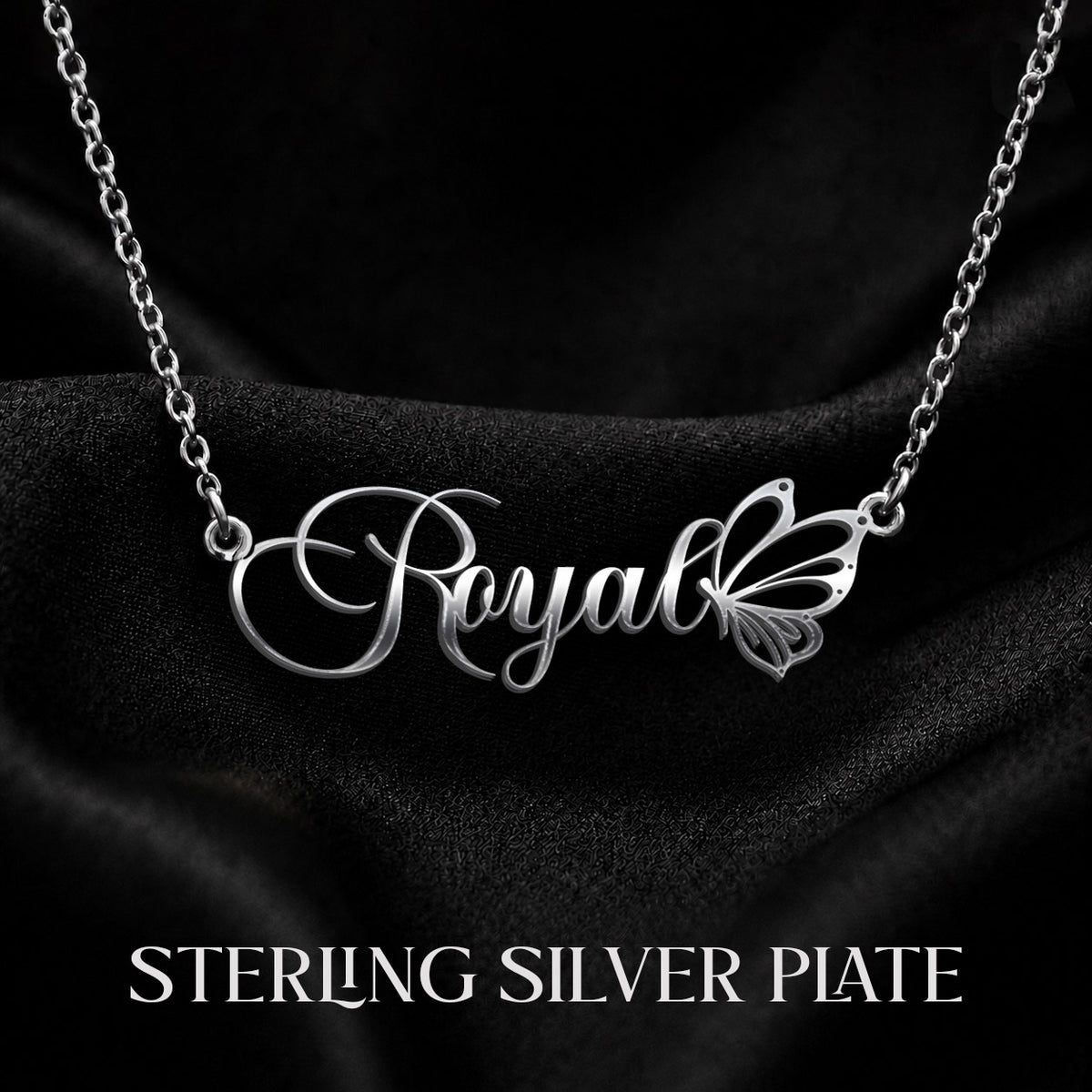 ROYAL T02 Custom Name Necklace, Personalized Name Necklace, Birthday Gift, Christmas Gift for Her