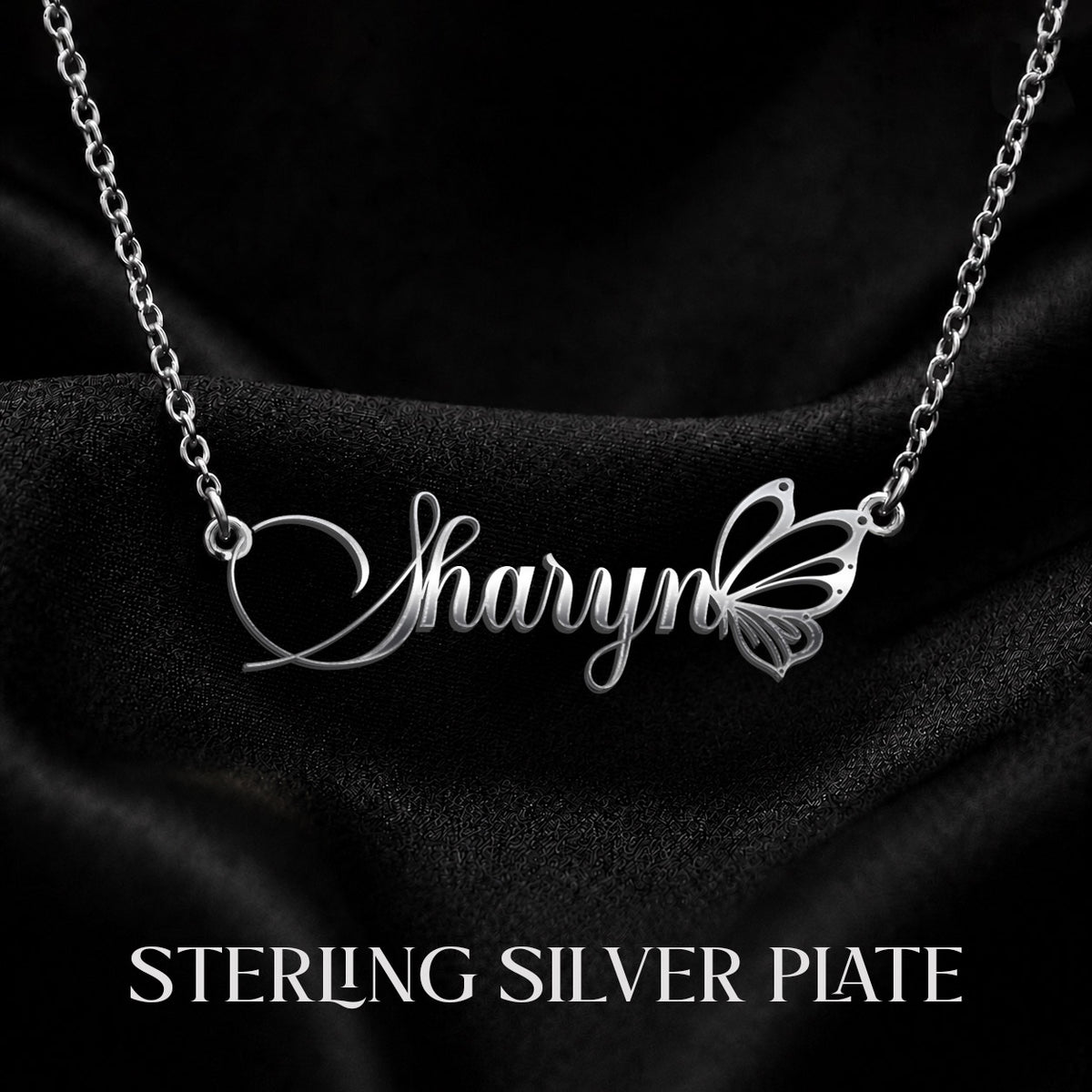 SHARYN T02 Custom Name Necklace, Personalized Name Necklace, Birthday Gift, Christmas Gift for Her