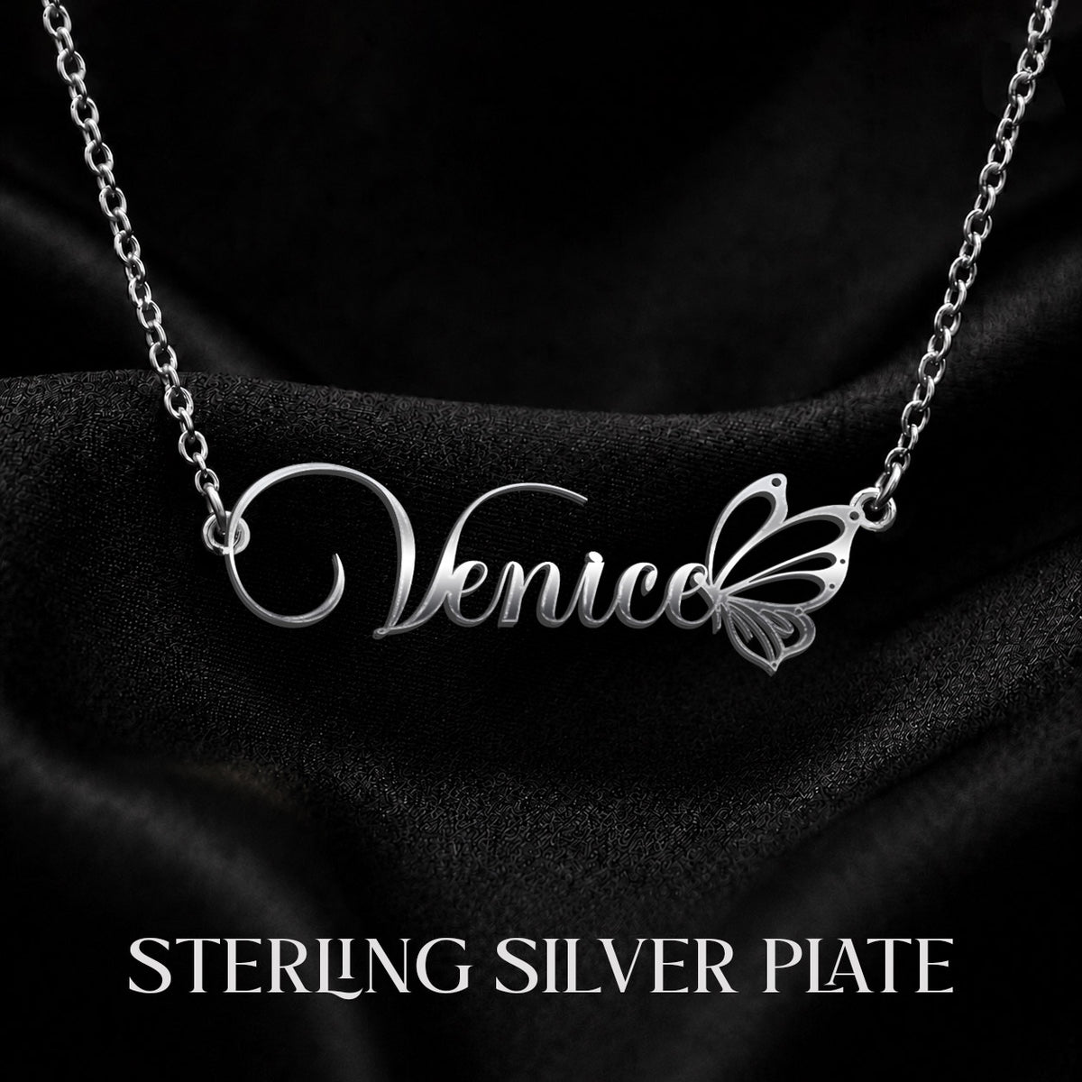 VENICE T02 Custom Name Necklace, Personalized Name Necklace, Birthday Gift, Christmas Gift for Her