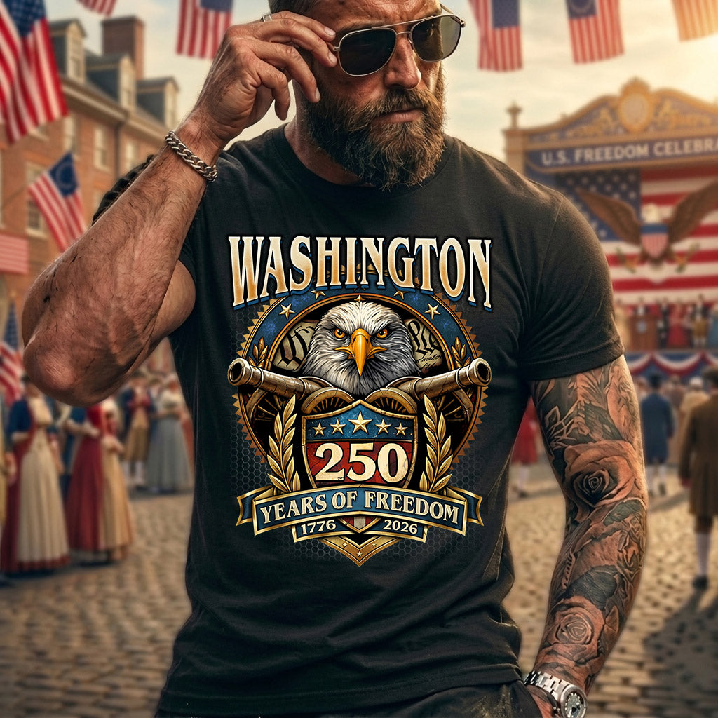 WASHINGTON REVOLUTION-250USA-KTT...250 Years Of Freedom 1776-2026