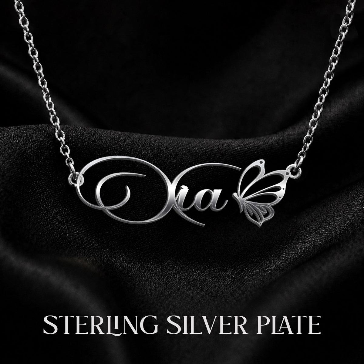 XIA T02 Custom Name Necklace, Personalized Name Necklace, Birthday Gift, Christmas Gift for Her