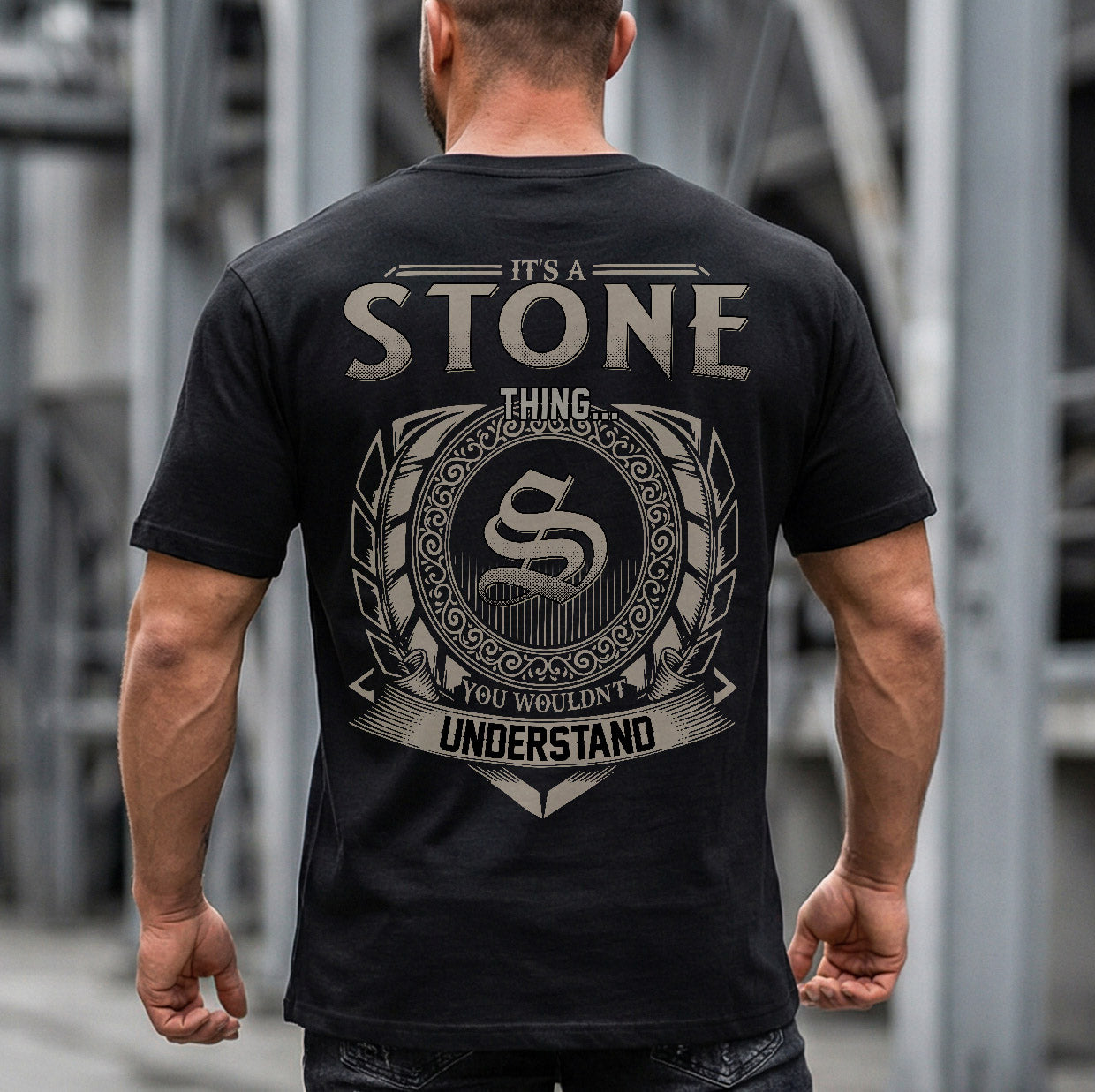 STONE HH88-K2–Personalized Name Quote Apparel “It’s an NAME Thing You Wouldn’t Understand”
