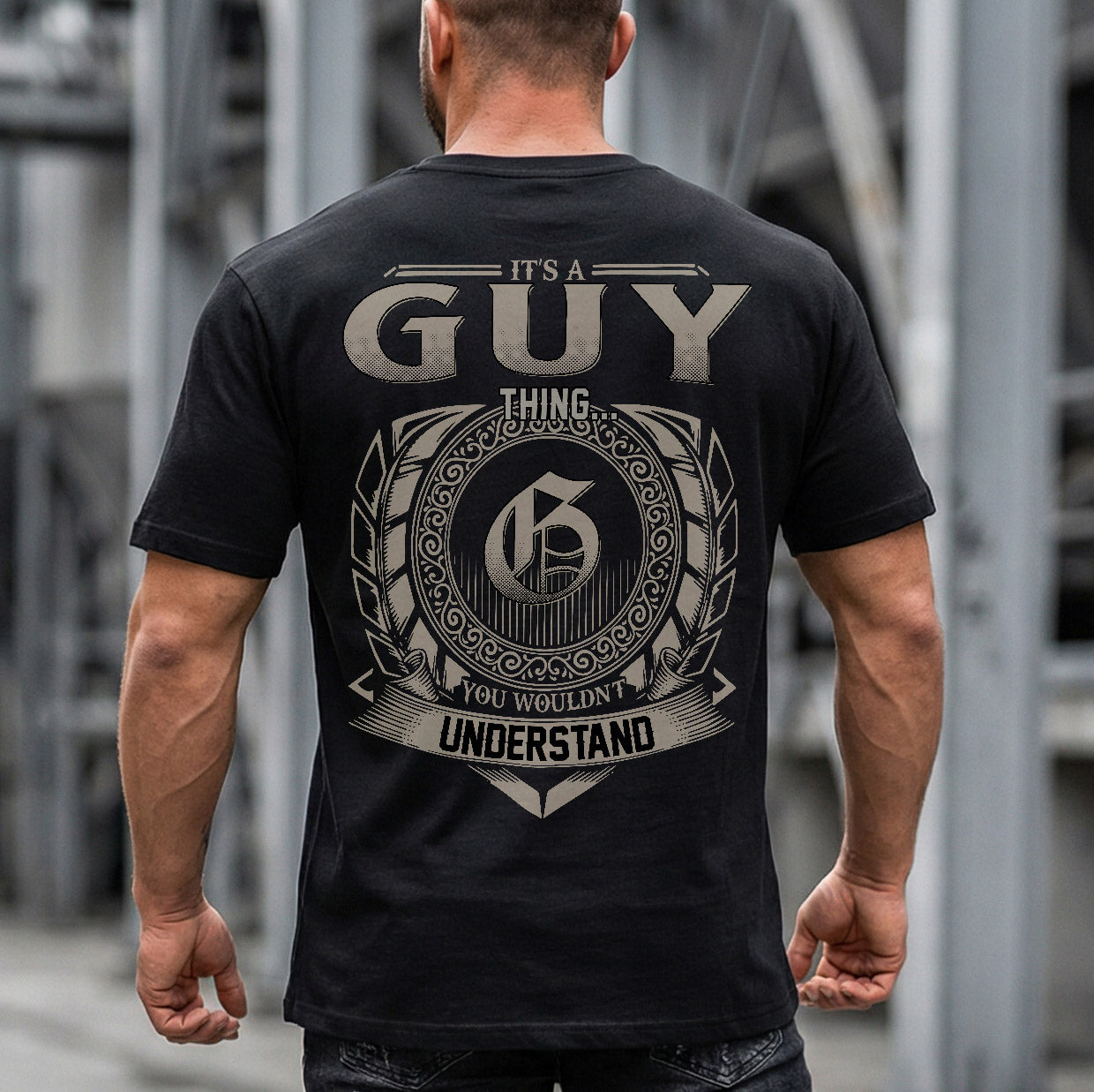GUY HH88-K2–Personalized Name Quote Apparel “It’s an NAME Thing You Wouldn’t Understand”