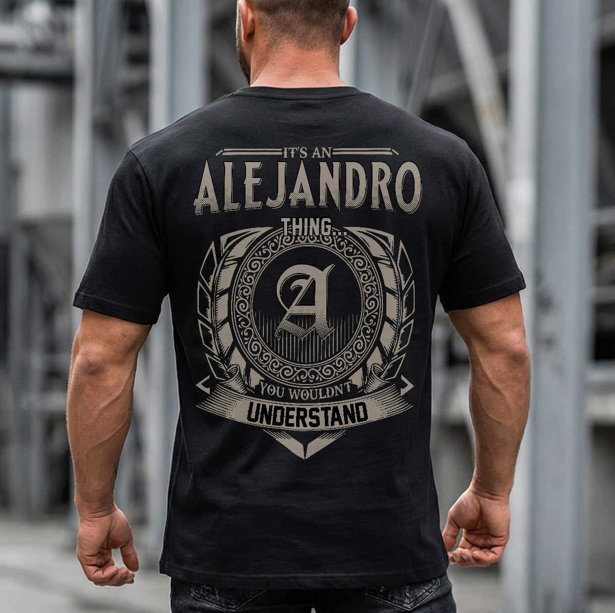 ALEJANDRO HH88-K2–Personalized Name Quote Apparel “It’s an NAME Thing You Wouldn’t Understand”