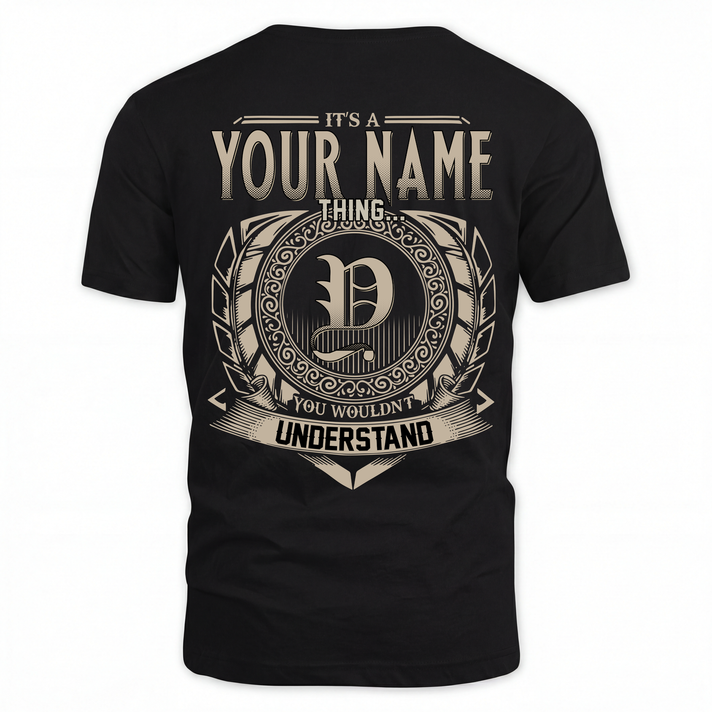 YOUR NAME HH88-K2–Personalized Name Quote Apparel “It’s an NAME Thing You Wouldn’t Understand”