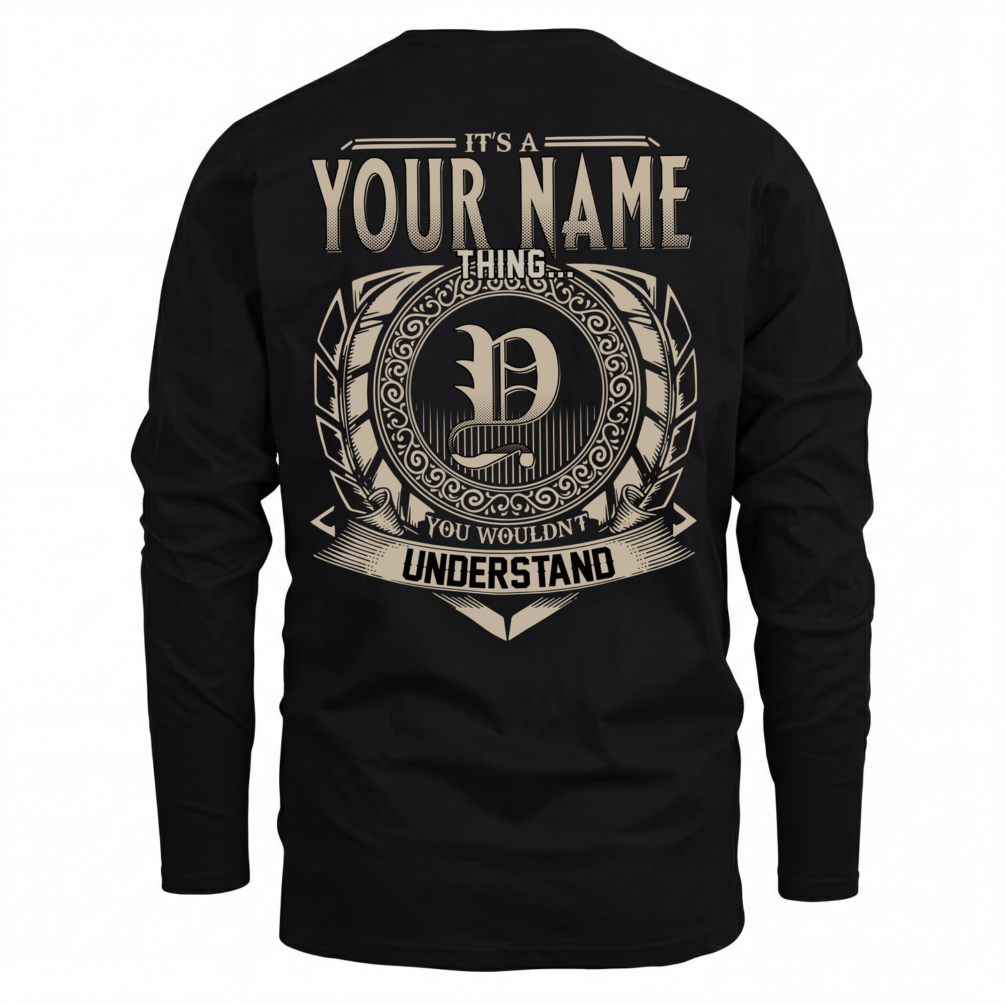 YOUR NAME HH88-K2–Personalized Name Quote Apparel “It’s an NAME Thing You Wouldn’t Understand”