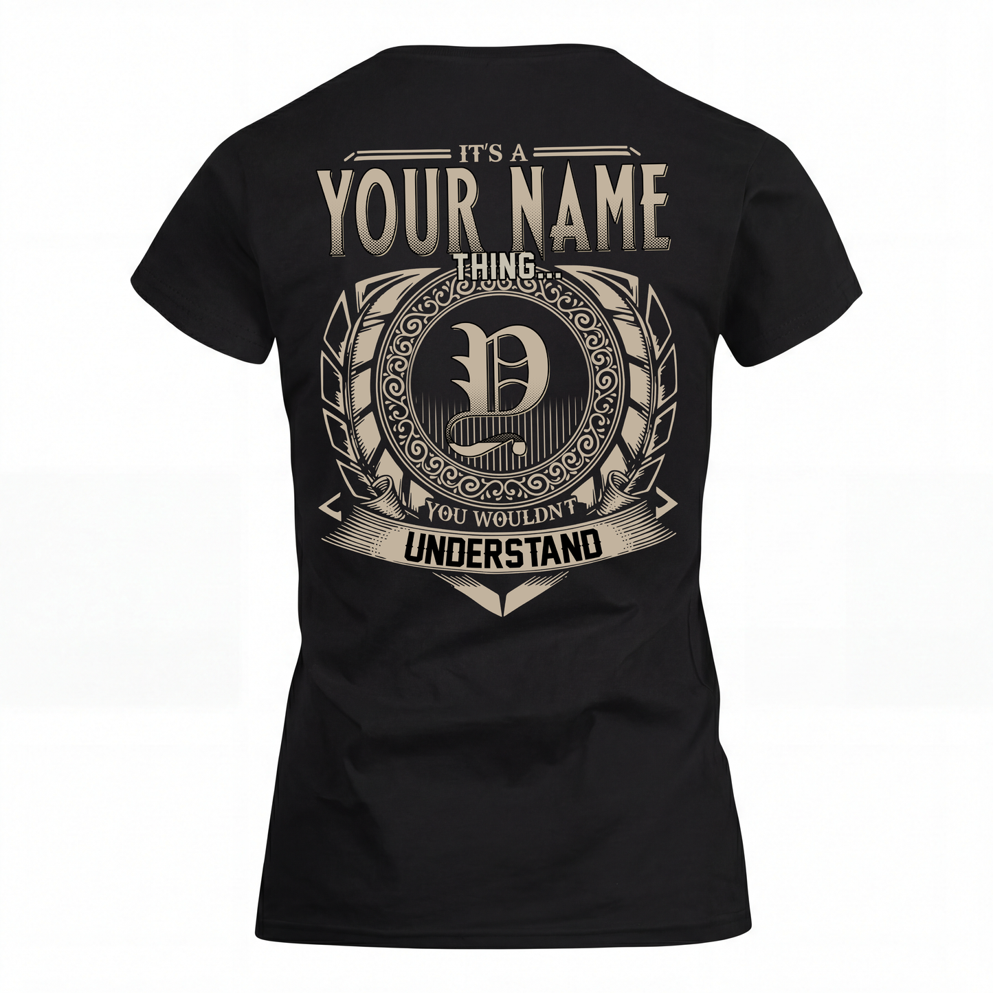 YOUR NAME HH88-K2–Personalized Name Quote Apparel “It’s an NAME Thing You Wouldn’t Understand”