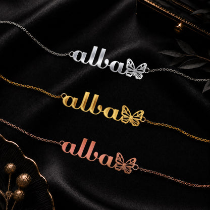 ALBA The Classic Personalized Name Necklace