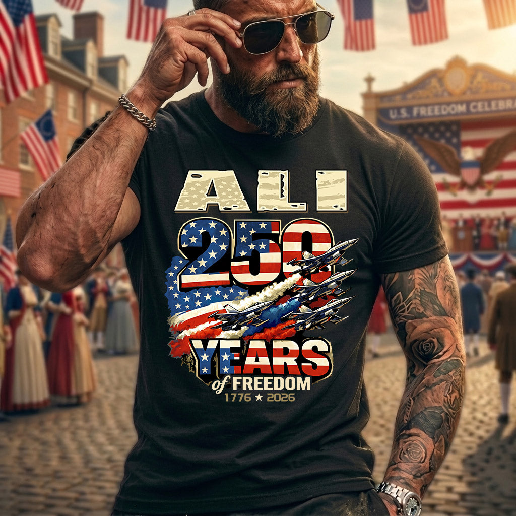 ALI 250YEARS-PROUD-250USA...250 Years Of Freedom 1776-2026