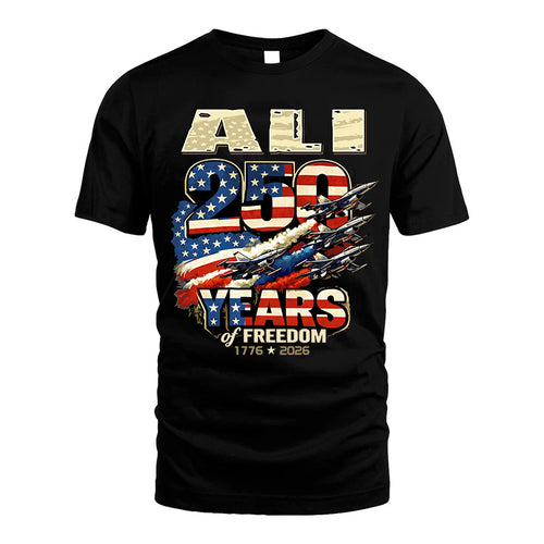 ALI 250YEARS-PROUD-250USA...250 Years Of Freedom 1776-2026