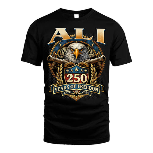 ALI REVOLUTION-250USA-KTT...250 Years Of Freedom 1776-2026