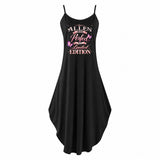 Suspender Maxi Dress