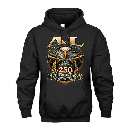 AL REVOLUTION-250USA-KTT...250 Years Of Freedom 1776-2026