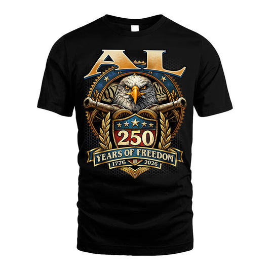 AL REVOLUTION-250USA-KTT...250 Years Of Freedom 1776-2026